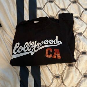 Black Hollywood CA Sweatshirt